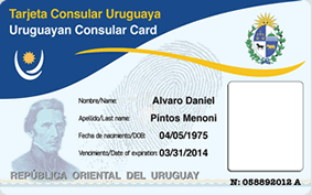 Tarjeta consular uruguaya